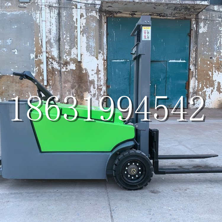 潮南区小型电动叉车1吨2吨步行站驾式电瓶堆高充电装卸车液压升降车铲车